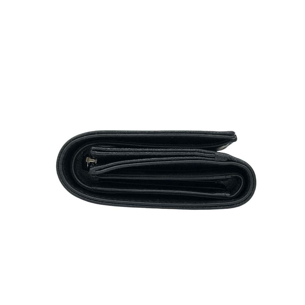 CHANEL Authentic Black Caviar Leather Wallet - Picture 5 of 10